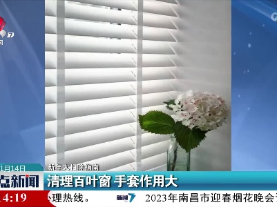 【新年大扫除指南】清理百叶窗 手套作用大