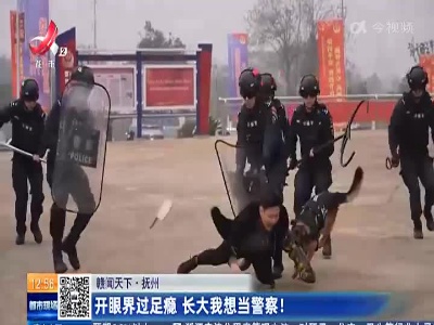 【赣闻天下】抚州：开眼界过足瘾 长大我想当警察！