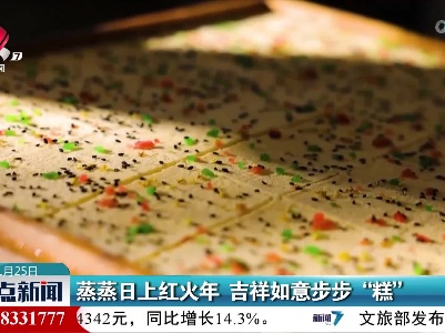 蒸蒸日上红火年 吉祥如意步步“糕”
