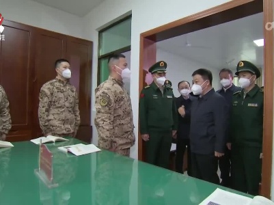 叶建春在武警江西总队赣州支队走访慰问时强调 赓续红色血脉 当好忠诚卫士 为全面建设社会主义现代化江西再立新功