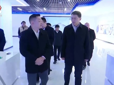吴浩在上饶高新区调研