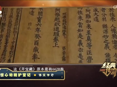 经典传奇20230102 惊心动魄护宝记·佛宝传奇