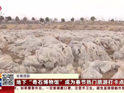 安徽泗县：地下“奇石博物馆”成为春节热门旅游打卡点