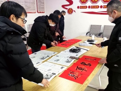 【新春走基层】吉安永新：迎新春送联下乡