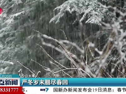【今日大寒】严冬岁末腊尽春回
