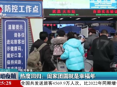 【反向春运】热度回归：阖家团圆就是幸福年
