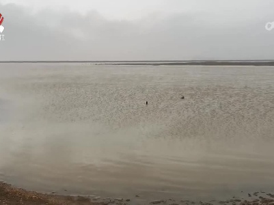 鄱阳湖水位持续上涨 解除枯水蓝色预警