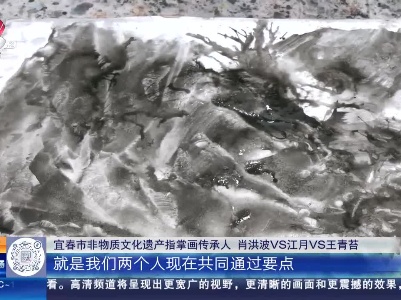 【家有收藏·我是非遗传承人】宜春：钢琴师跨界创作指掌画