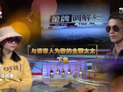 金牌调解20230201 与婆家人为敌的全职太太（下）