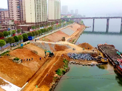 吉安万安：加快推进赣江防洪工程建设力度