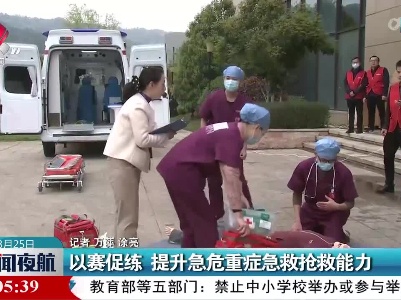 以赛促练 提升急危重症急救抢救能力