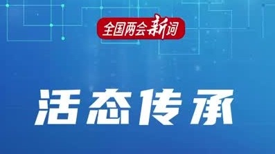 字面丨2023全国两会新词——活态传承