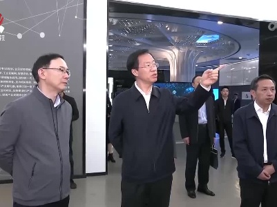 庄兆林在九江市调研