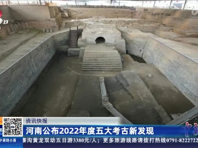河南公布2022年度五大考古新发现