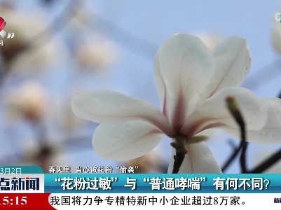 【春天里 当心被花粉“偷袭”】“花粉过敏”与“普通哮喘”有何不同？