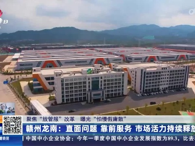 【聚焦“放管服”改革 曝光“怕慢假庸散”】赣州龙南：直面问题 靠前服务 市场活力持续释放