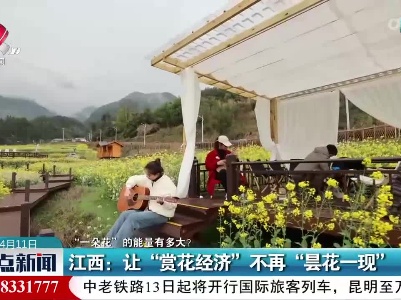 【“一朵花”的能量有多大？】江西：让“赏花经济”不再“昙花一现”