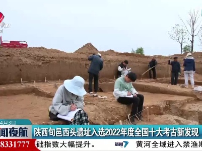 陕西旬邑西头遗址入选2022年度全国十大考古新发现