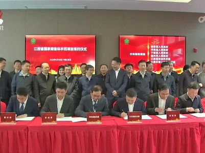 中林（江西）林业投资开发集团有限公司揭牌仪式举行
