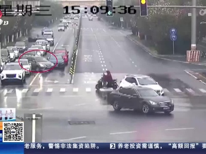 南昌：男子开斗气车 “得意”得处罚