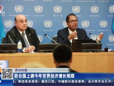 联合国上调今年世界经济增长预期