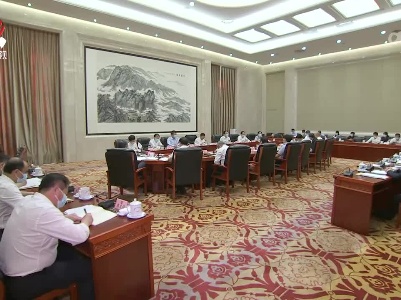 省人大常委会党组召开专题学习会