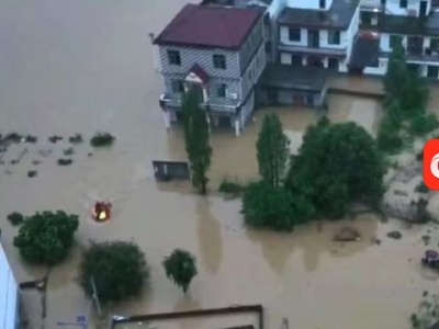 江西遭遇入汛以来最强暴雨天气，10个县出现特大暴雨