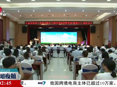 我省“第36个世界无烟日”主题宣传活动暨首届“健康达人”颁奖仪式举行