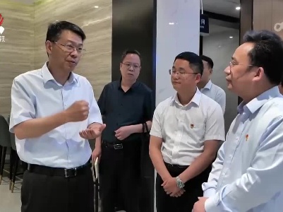 吴浩在赣州调研产业链党建工作