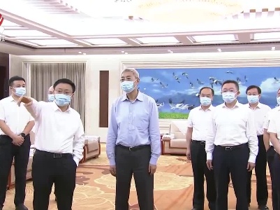 尹弘叶建春分别会见科大讯飞董事长刘庆峰
