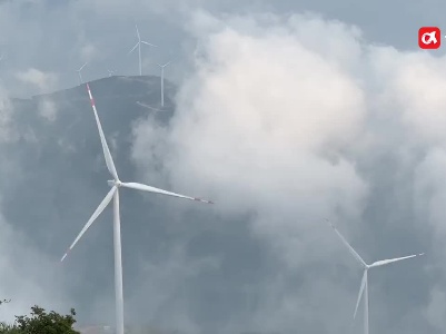 看风车观星空，上饶横峰走出风电观星旅游之路