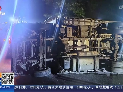 彭湖高速湖口段：眼睛一闭 瞬间火光四溅