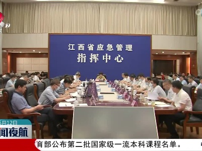 省防指防汛会商部署视频会召开