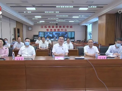 梁桂调研督导高考组考工作