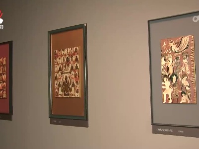 “江博奇妙夜”之“丝路瓷缘 釉见敦煌”瓷画艺术展启幕