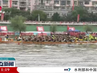 端午划龙舟 安义县龙舟文化节热闹开演