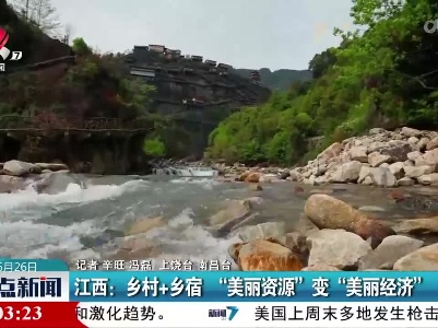江西：乡村+乡宿 “美丽资源”变“美丽经济”