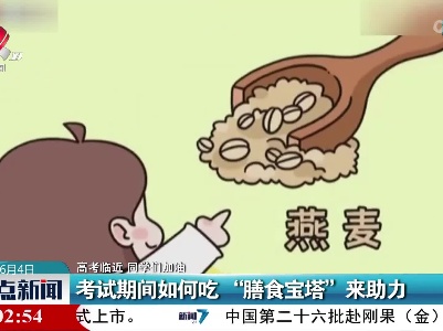 【高考临近 同学们加油】考试期间如何吃“膳食宝塔”来助力