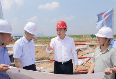 上饶市委书记陈云现场调度重点项目建设