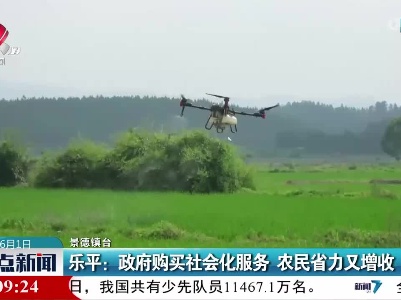 乐平：政府购买社会化服务 农民省力又增收