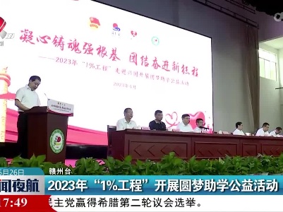 2023年“1%工程”开展圆梦助学公益活动
