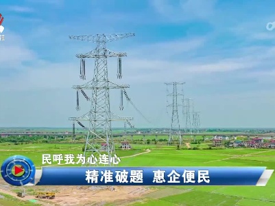 社会传真20230615 民呼我为心连心——精准破题 惠企便民