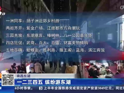 南昌东湖：一二三四五 缤纷游东湖
