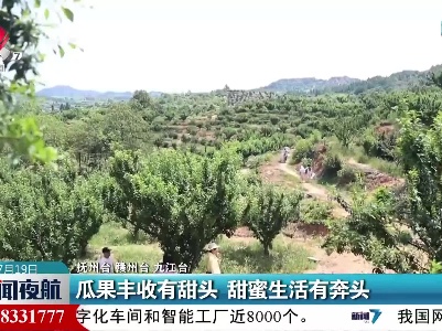 瓜果丰收有甜头 甜蜜生活有奔头
