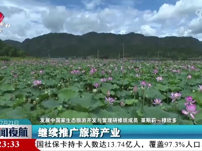 外国友人走进宜黄感受生态之美
