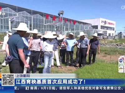 上饶鄱阳：江西育秧基质首次应用成功了！