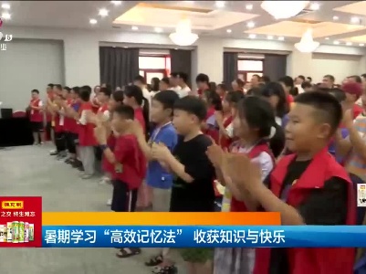 暑期学习“高效记忆法”收获知识与快乐