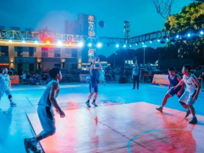 2023年南昌县万湖夜市首届“村BA”街头篮球赛