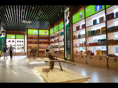 新余市渝水农产品展销馆对外试营业