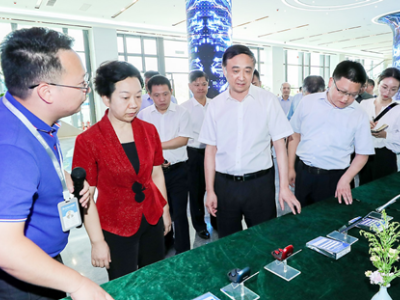刘锋调研景德镇市部分重大工业项目建设工作